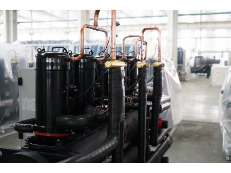 Water Cooled Scroll Chiller and Heat Pump, 70kW-280kW