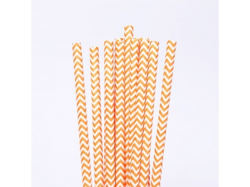 Straight Paper Straws