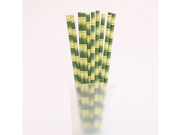 Straight Paper Straws