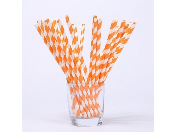 Straight Paper Straws