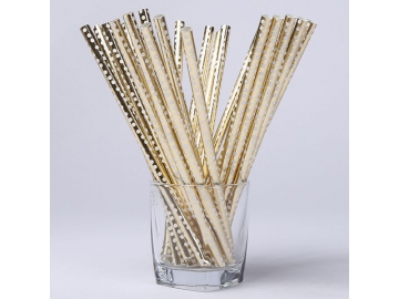 Straight Paper Straws