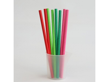 Straight Paper Straws