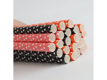 Straight Paper Straws