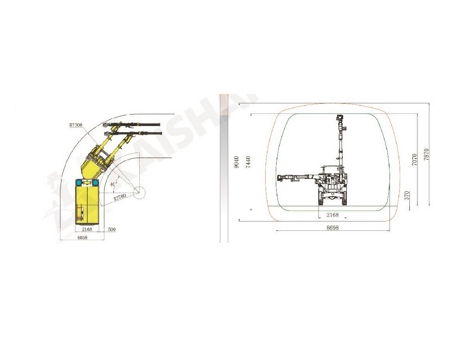 Hydraulic Tunneling Drilling Rig, KJ421