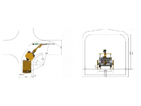 Hydraulic Tunneling Drilling Rig, KJ212