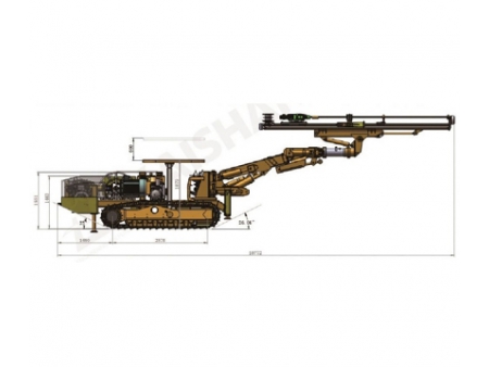 Hydraulic Tunneling Drilling Rig, KJ310