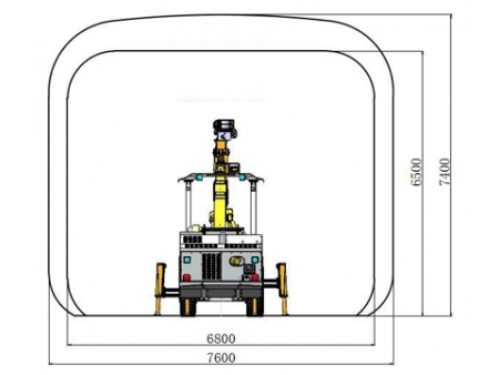 Hydraulic Tunneling Drilling Rig, KJ311