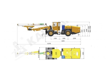 Hydraulic Tunneling Drilling Rig, KJ311