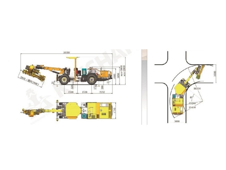 Hydraulic Rock Bolting Rig, KM311