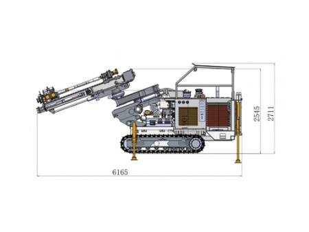 In-The-Hole Longhole Drilling Rigs, KSQ31