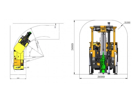 Hydraulic Longhole Drilling Rig, KSJ21