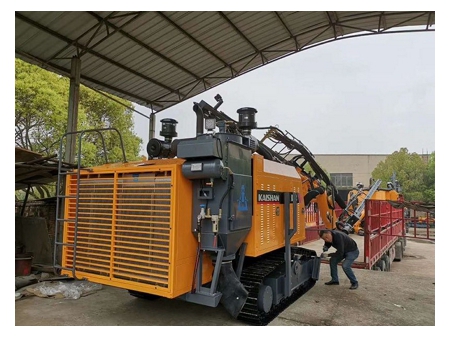 Integrated Surface DTH Drilling Rig, KT7D