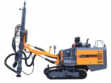 Integrated Surface DTH Drilling Rig, KT9C