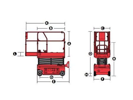 Mini Electric Scissor Lift, XE-MINI/ED PLUS Series