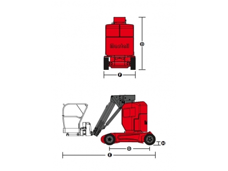 Vertical Mast Lift, IMP120J