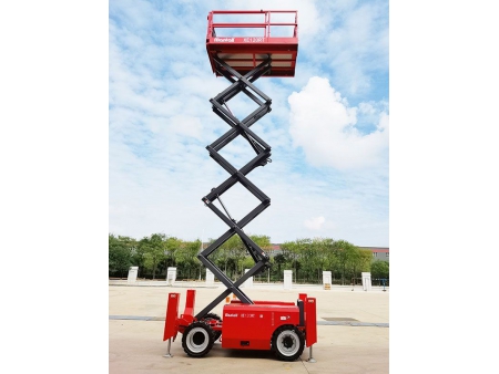 Self-Propelled Rough Terrain Scissor Lift, XE-RT Series