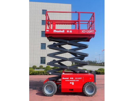 Self-Propelled Rough Terrain Scissor Lift, XD Series