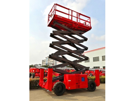 Self-Propelled Rough Terrain Scissor Lift, XDW Series