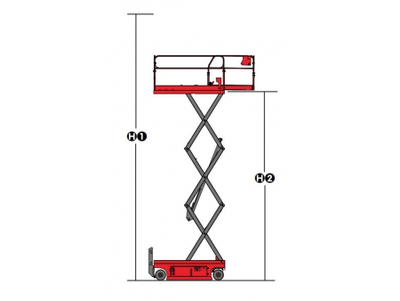 Electric Self-Propelled Scissor Lift, XE-C Series