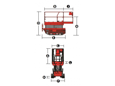 Crawler Scissor Lift, XE-CT Series