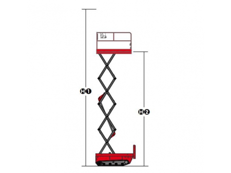 Crawler Scissor Lift, XE-CT Series