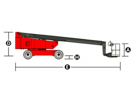 Self-Propelled Telescopic Boom Lift, HT200/HT215J