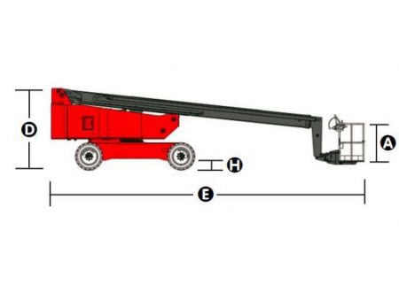 Self-Propelled Telescopic Boom Lift, HT270/HT285J