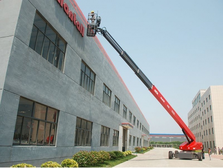 Self-Propelled Telescopic Boom Lift, HT390/HT410J