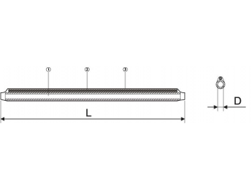 Heat Shrinkable Fiber Optic Splice Protector