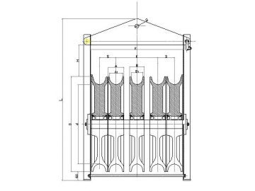 Aerial Roller / Pulley Block