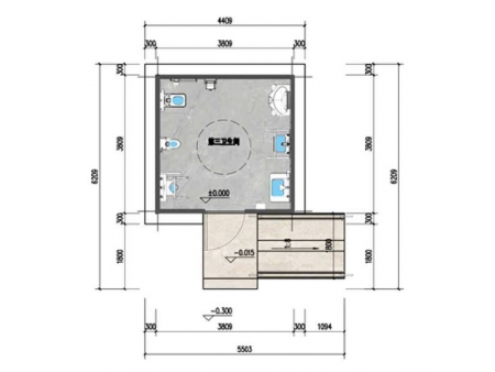 Prefabricated Disabled Toilets, 3SS