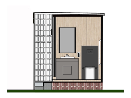 Prefabricated Public Restroom, JLCS-001