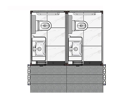 Prefabricated Public Restroom, JLCS-001
