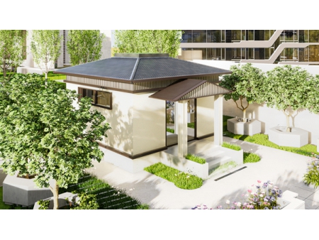 Prefabricated Smart Public Toilets, 48/60/72 Series
