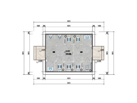 Prefabricated Public Toilets, 10CS