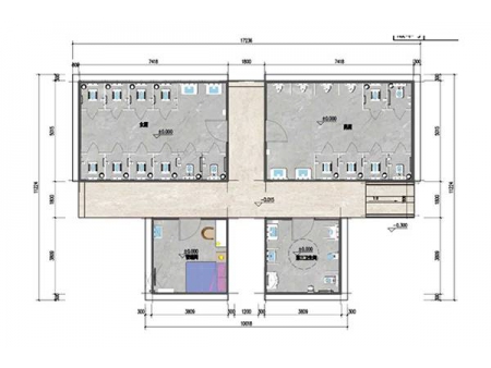 Prefabricated Public Toilets, 30CS