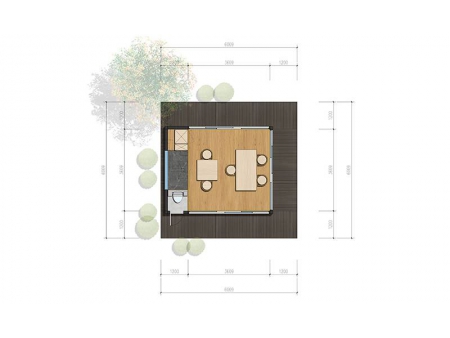 Prefabricated Sunroom, 36 Series