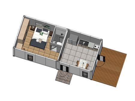 Prefabricated Holiday Lodges, New Generation Series