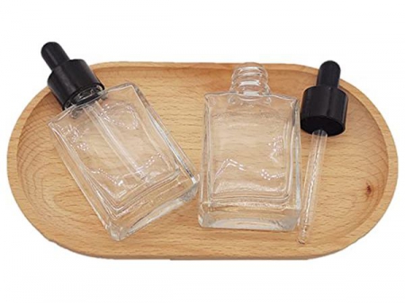 Rectangular Glass Dropper Bottle, SP-602