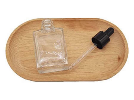 Rectangular Glass Dropper Bottle, SP-602