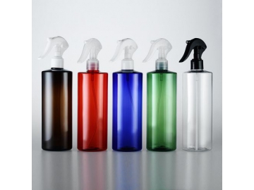 Frosted Plastic Bottle with Sprayer, SP-402