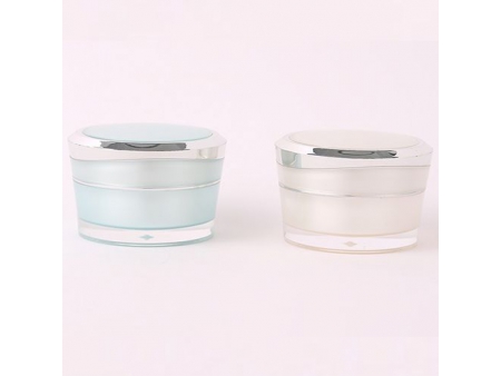 Square Plastic Cream Jar, SP-205