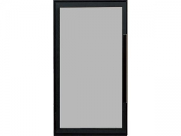 Slim Aluminum Frame Glass Door 20 Minimalist