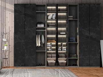 Aluminum Frame Granite Wardrobe Door