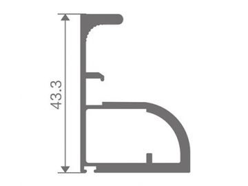 Aluminum Frame Glass Cabinet Door, WEIFA