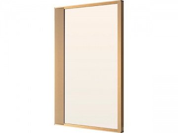 Aluminum Frame Glass Cabinet Door with Finger Pull, Boloni