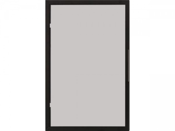 Slim Aluminum Frame Glass Door Minimalist