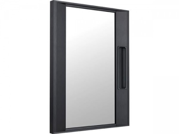 Aluminum Frame Glass Cabinet Door, Boloni