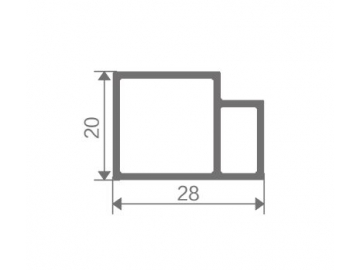 Aluminum Framed Display Cabinet (Bogu Frame)