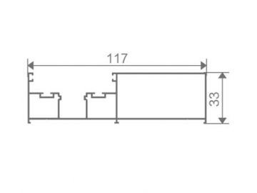 Aluminum Track Sliding Door